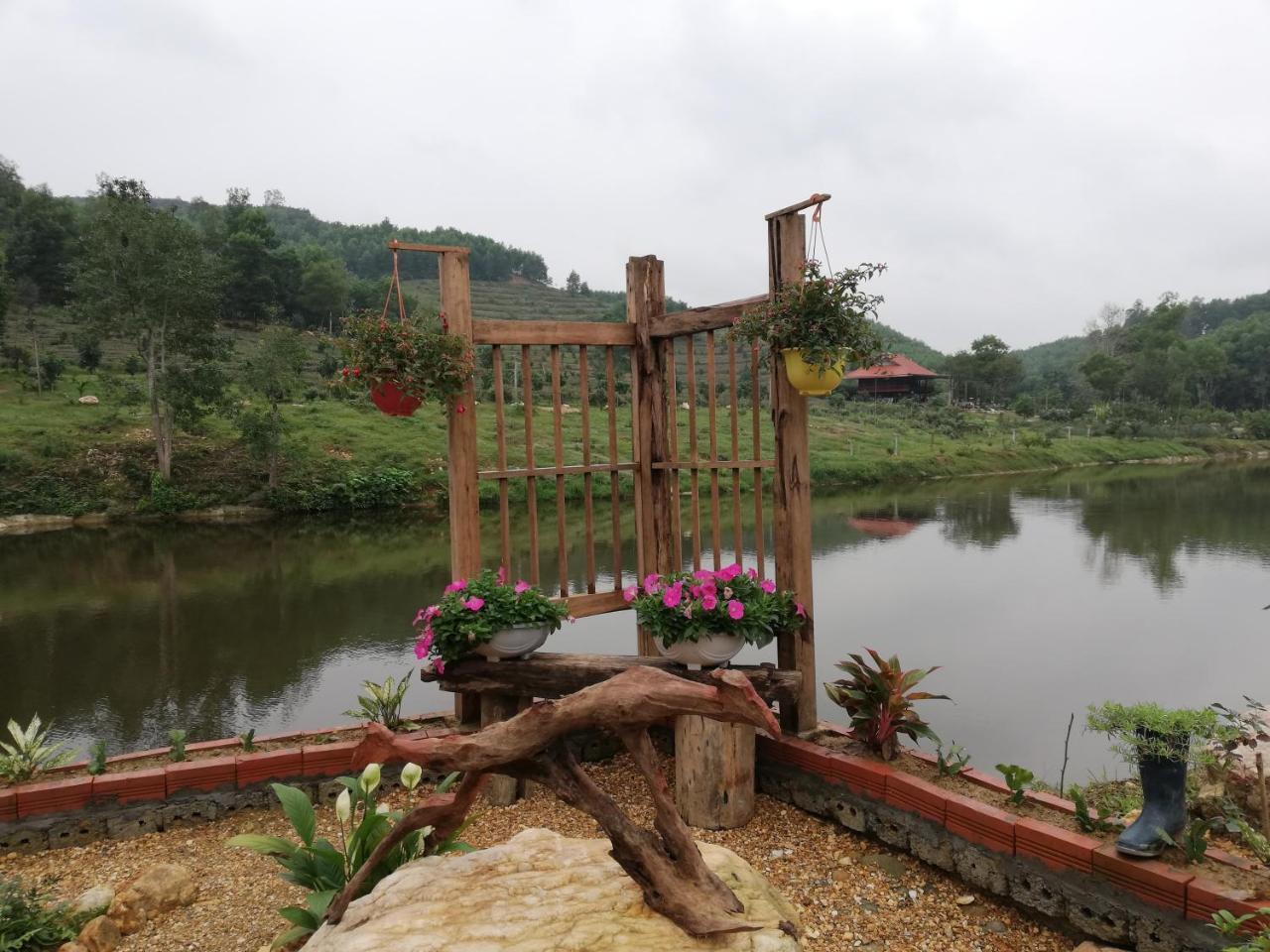Gió Lào Eco Lodge - Đảo chè Thanh Chương Trai Do Ngoại thất bức ảnh